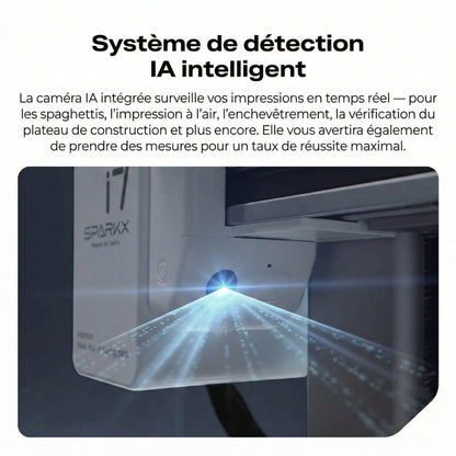 Pack Creality SPARKX i7 Color Combo avec 2 Bobines Offertes