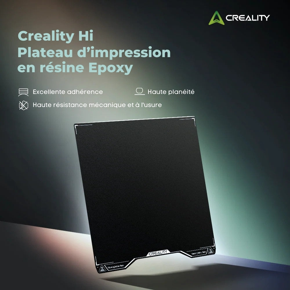 Creality Hi - Plateau d'impression en Résine Époxy - 280 x 265 mm
