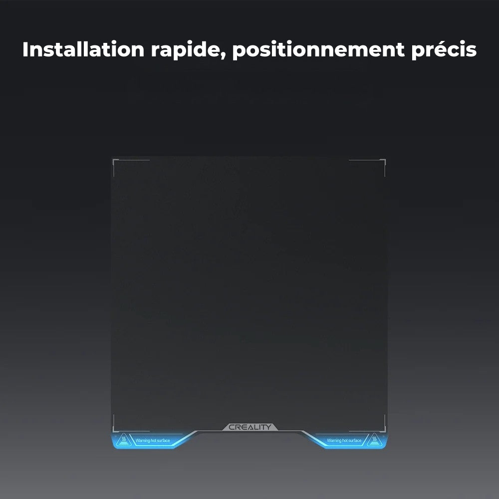 Creality Hi - Plateau d'impression en Résine Époxy - 280 x 265 mm