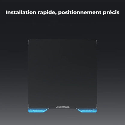 Creality Hi - Plateau d'impression en Résine Époxy - 280 x 265 mm