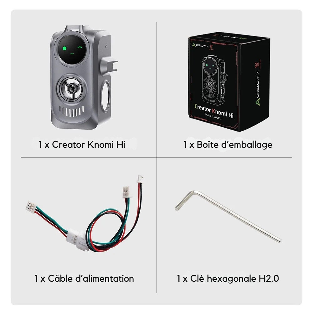 Creality x BIGTREETECH - Creator Knomi Hi - Écran Intelligent pour Creality Hi