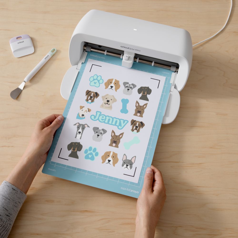 Cricut - Joy Xtra - Tapis de Découpe 21,6 x 30,5 cm