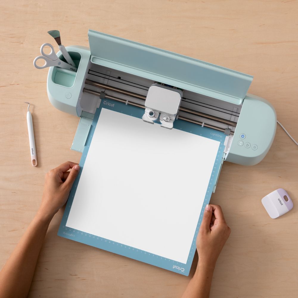 Cricut - Vinyle Thermocollant UV - Blanc/Rose - 30 x 48 cm