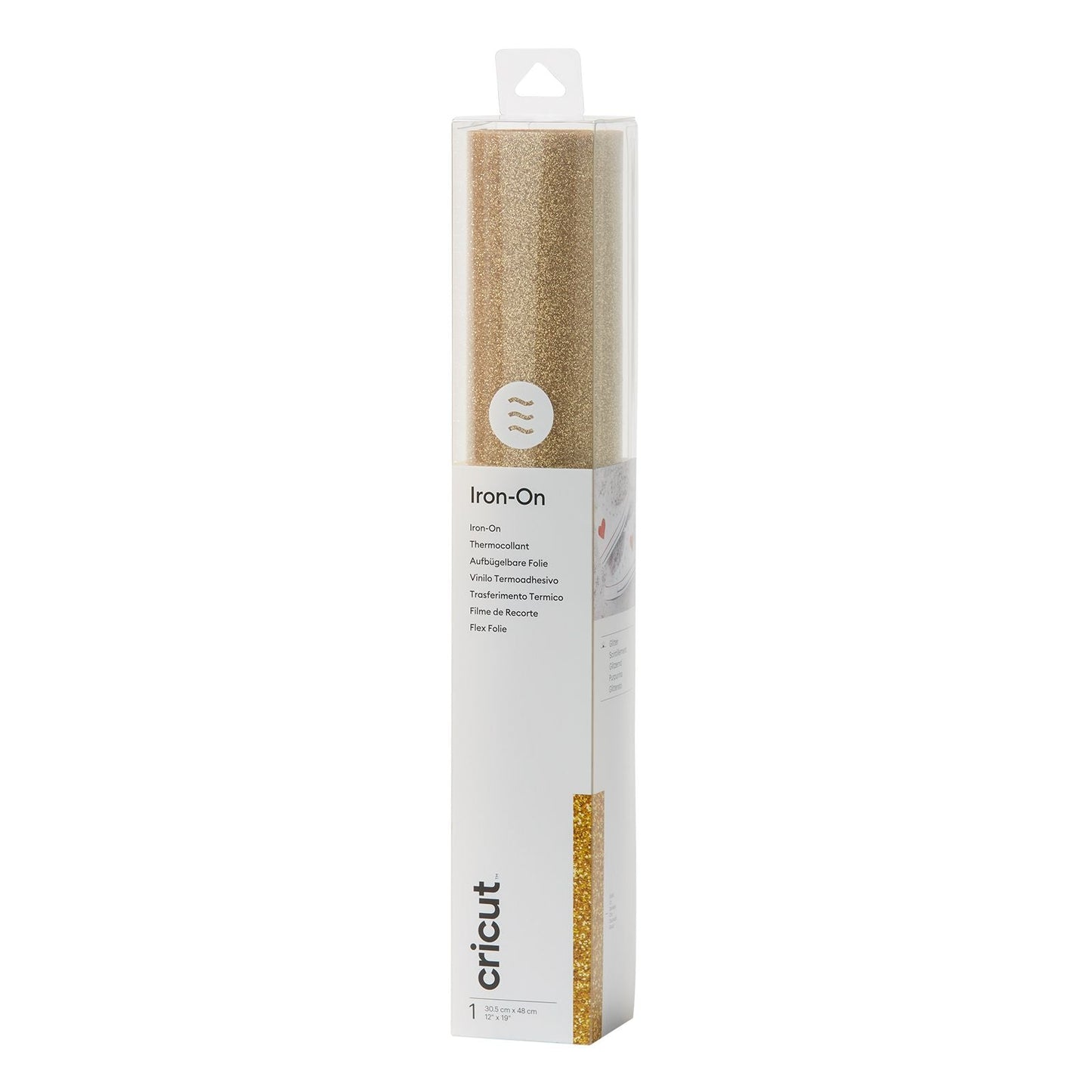 Cricut - Iron-On - Thermocollant (Flex) - Pailleté Or