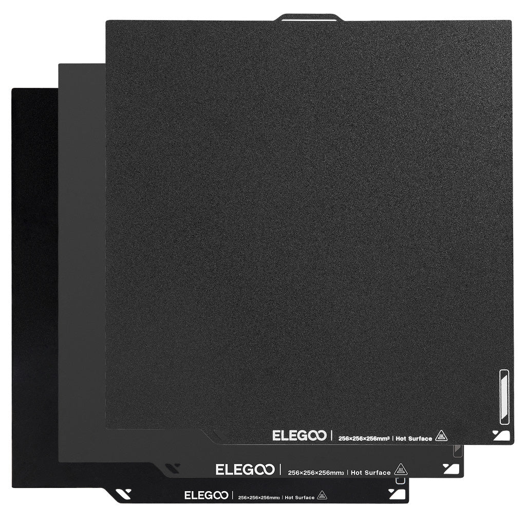 Elegoo - Centauri Carbon CC2 / C2 - Plateaux d'Impression Double Face (Dual-side Build Plate Pack) - 3 pcs