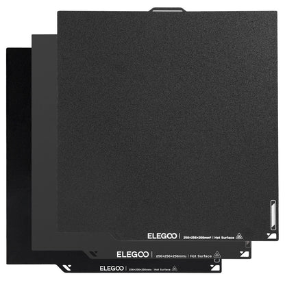 Elegoo - Centauri Carbon CC2 / C2 - Plateaux d'Impression Double Face (Dual-side Build Plate Pack) - 3 pcs