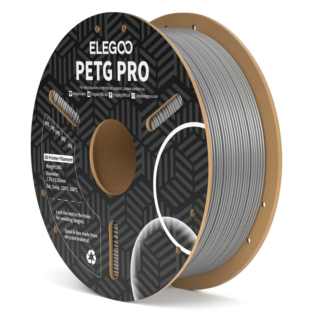Elegoo - PETG Pro - Gris (Grey) - 1,75 mm - 1 kg