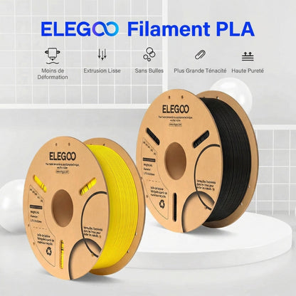 Elegoo - PLA - Blanc (White) - 1,75 mm - 1 kg - RFID