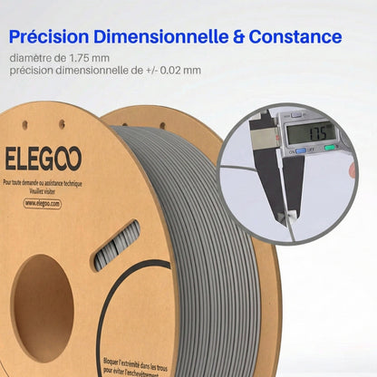 Elegoo - PLA - Vert Marine (Sea Green) - 1,75 mm - 1 kg - RFID