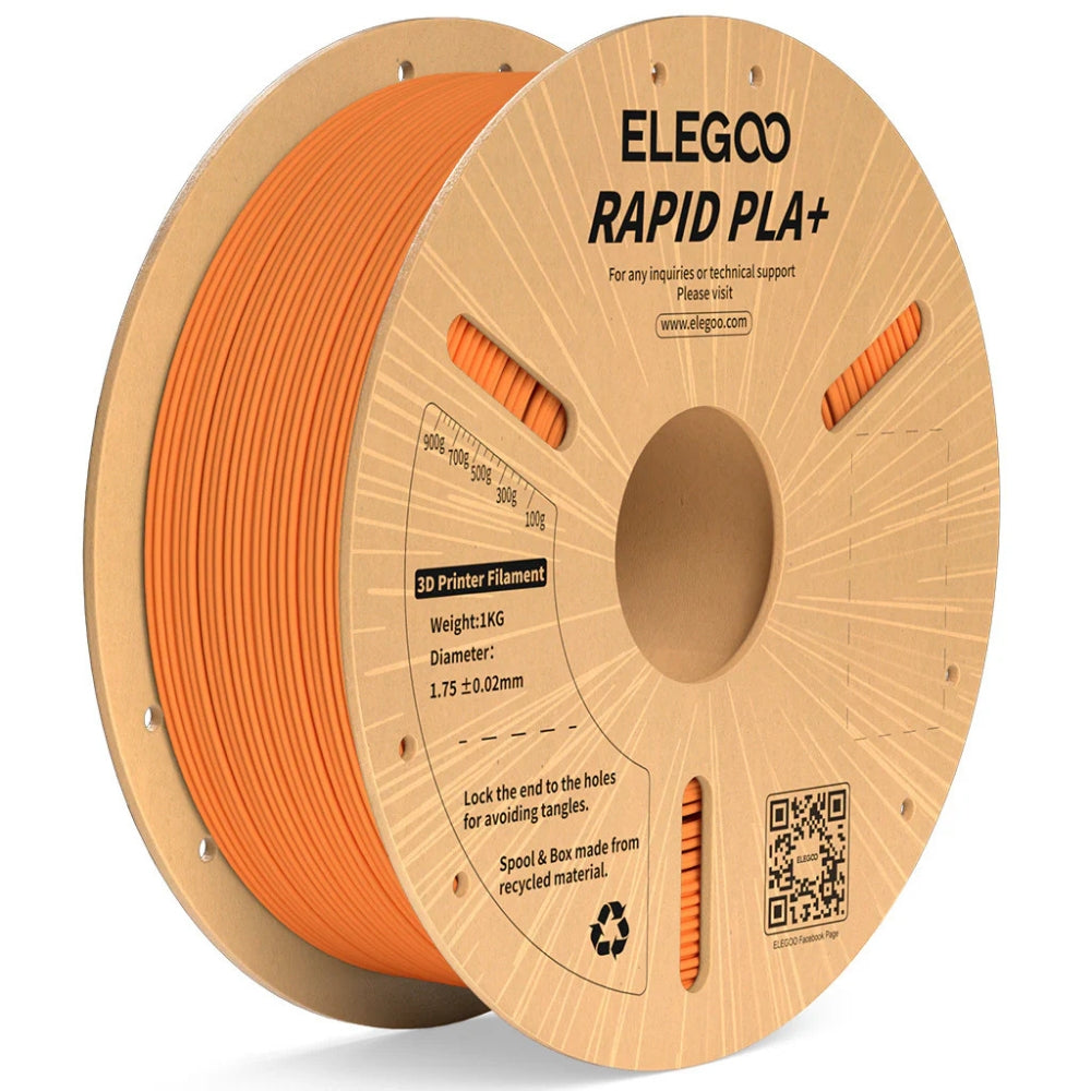 Elegoo - Rapid PLA+ - Orange - 1,75 mm - 1 kg