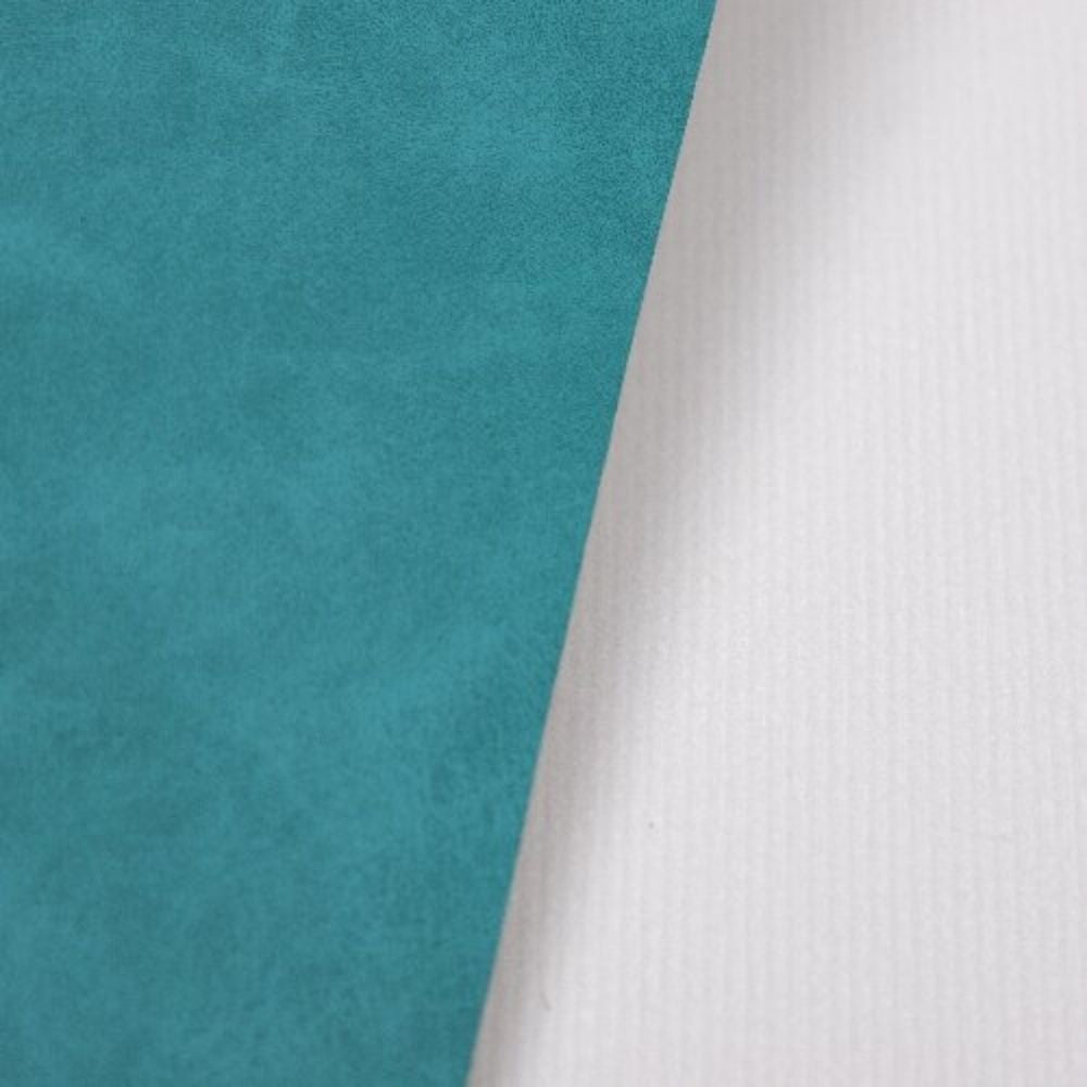 Craft Express - 5 Feuilles Effet Cuir pour sublimation - Turquoise - 30 x 30 cm