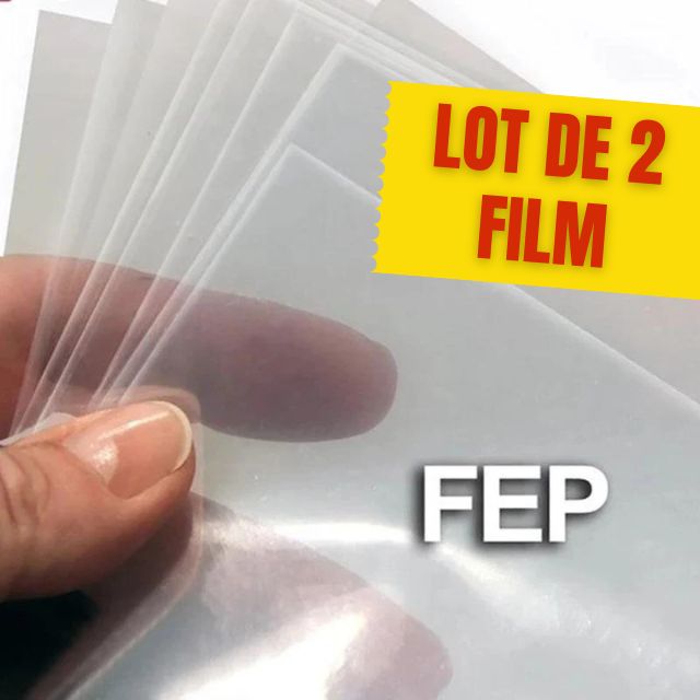 Film FEP 100HD Clear - 200 x 140 mm - 100 microns - 2 pcs