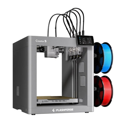 Flashforge - Creator 5 - Imprimante 3D Multi-Couleurs à 4 Têtes d'Impression