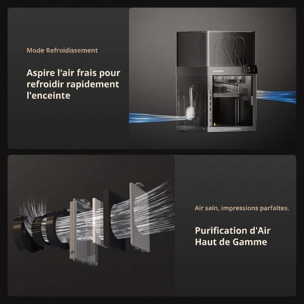 Pack Starter - Flashforge Creator 5 Pro + 1 Bobine Panchroma Offerte