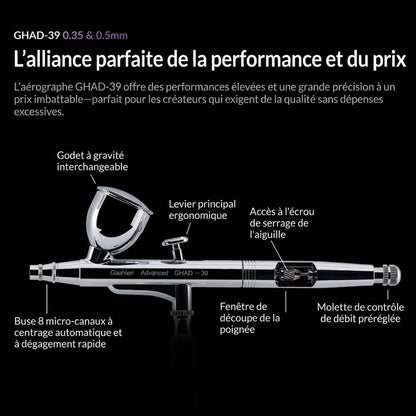 Pack Aérographe Confort GHAD-39