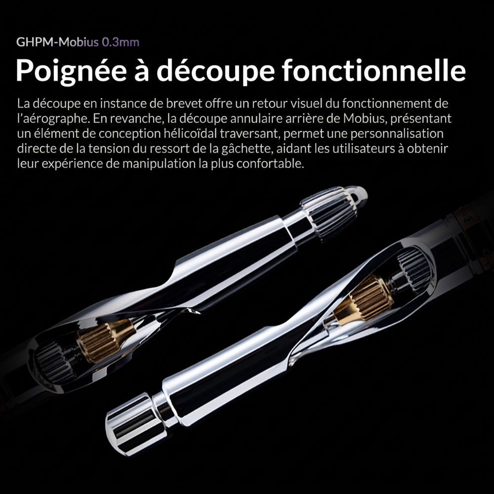 Pack Aérographe Confort MOBIUS 3.0