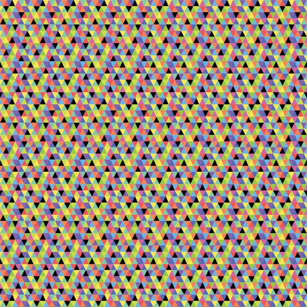 Cricut - Infusible Ink - 2 Feuilles -Triangle brights - 30 x 30 cm