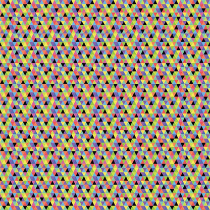 Cricut - Infusible Ink - 2 Feuilles -Triangle brights - 30 x 30 cm