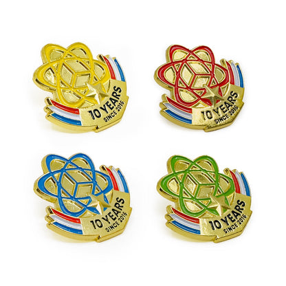 Pins ** Collector ** Atome3D 10 ans - Bleu