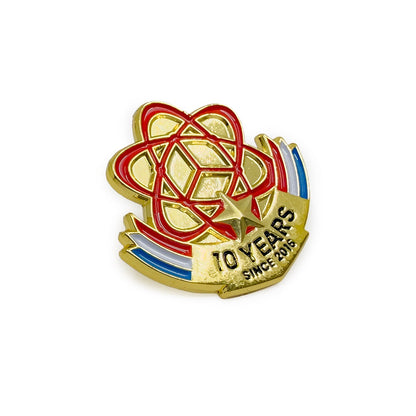 Pins ** Collector ** Atome3D 10 ans - Rouge