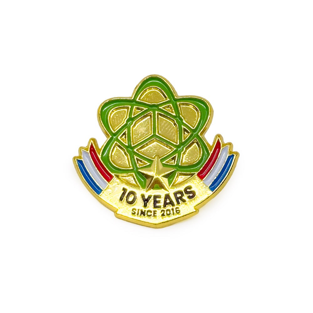 Pins ** Collector ** Atome3D 10 ans - Vert