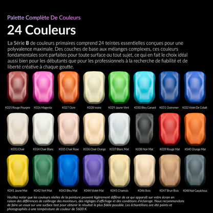 Kaleido ColorWorks - Matt/Primary - Noir Mat (K038 Matt Black) - 20ml