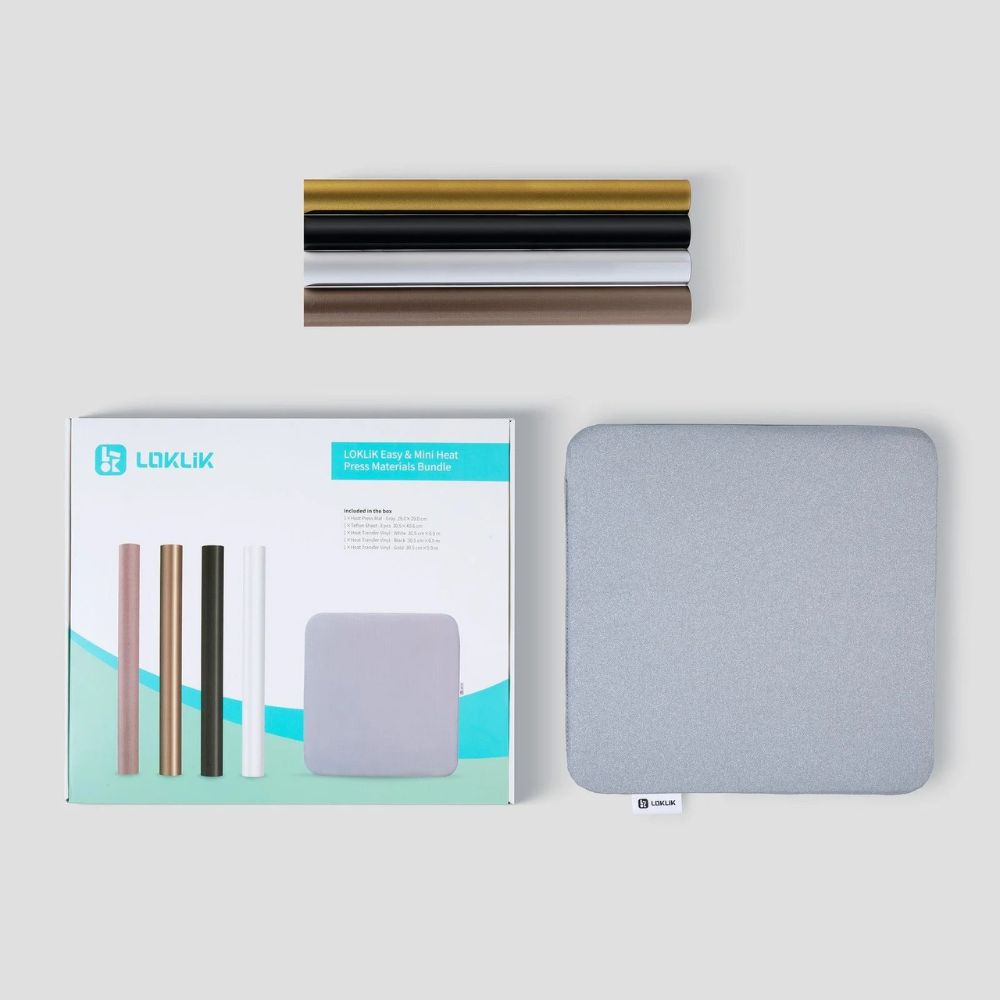 LOKLiK - Kit Démarrage pour Presse Mini & Easy Heat Press
