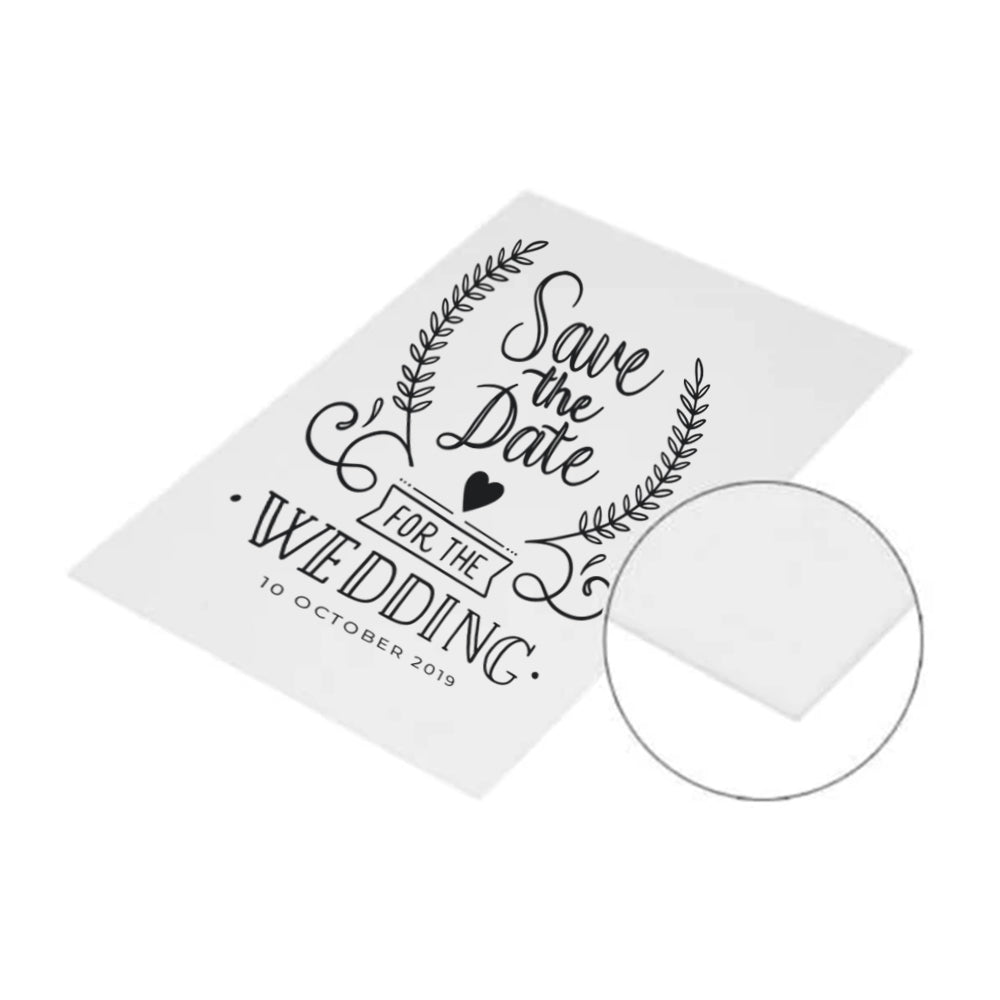 MissKraft - Sublimation - 5 Plaques en aluminium - Blanc Brillant - 100 x 150 mm - Personnalisé