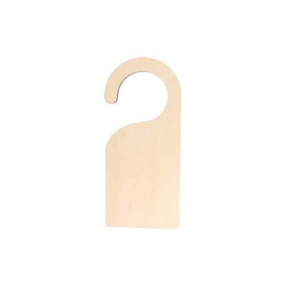 MissKraft - Sublimation - Panneau de Porte d'Hôtel en Contreplaqué - 10 x 23 cm