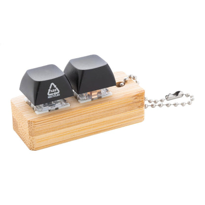 MissKraft - Typoo Porte-clés anti-stress à graver