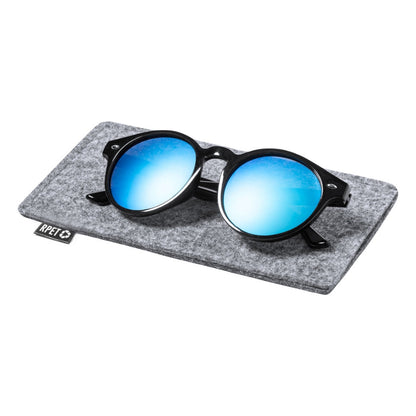 MissKraft - 5 Etuis à lunettes en RPET Glaffel - Gris