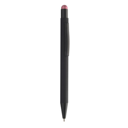 MissKraft -  5 Stylos à bille à graver Pearly Noir embout Violet