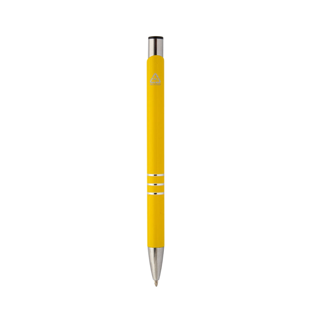 MissKraft - 5 Stylos à bille à graver Rechannel - Jaune