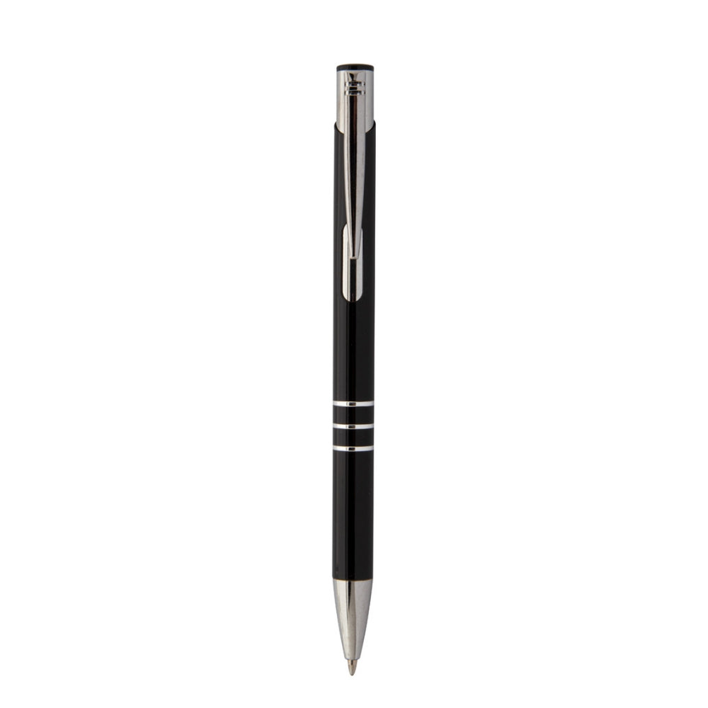 MissKraft - 5 Stylos à bille à graver Rechannel - Noir