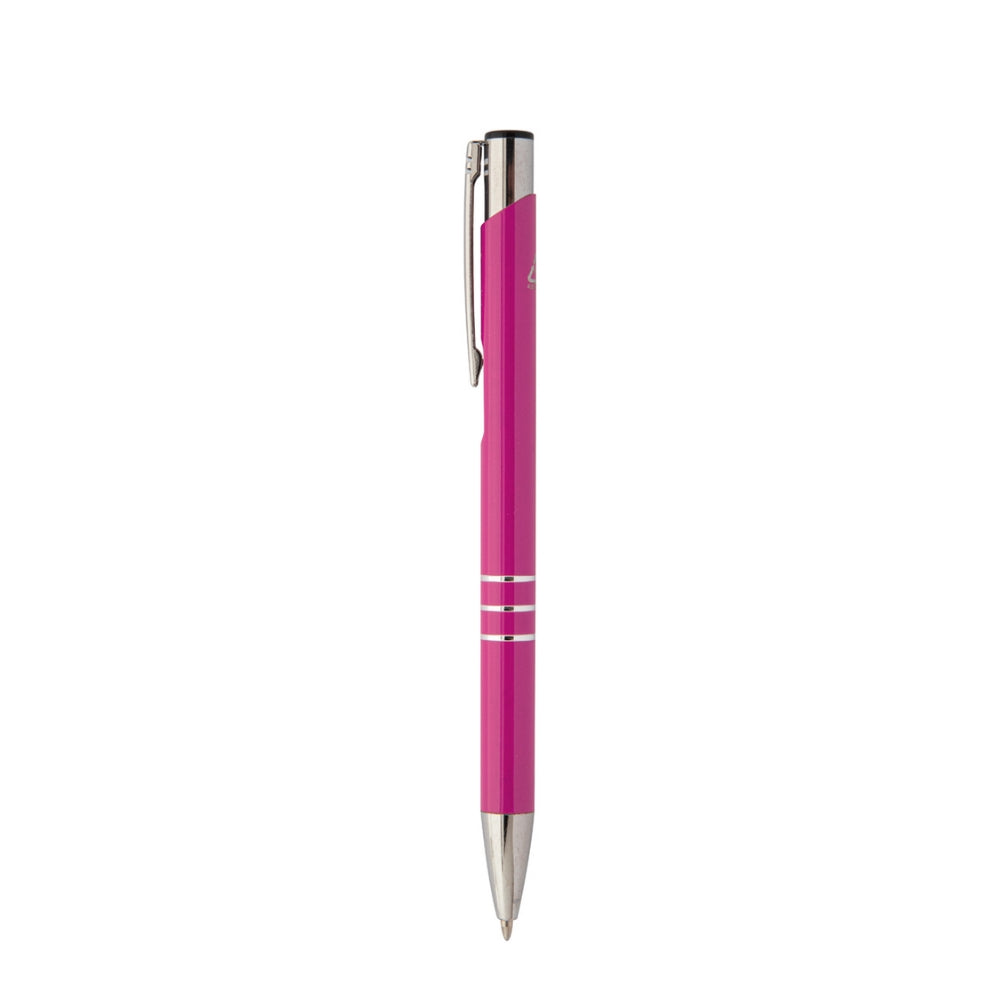 MissKraft - 5 Stylos à bille à graver Rechannel - Rose