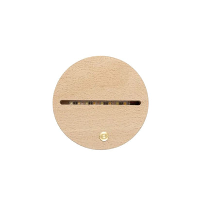 MissKraft - Sublimation - Base Rechargeable LED Ronde - 7 couleurs