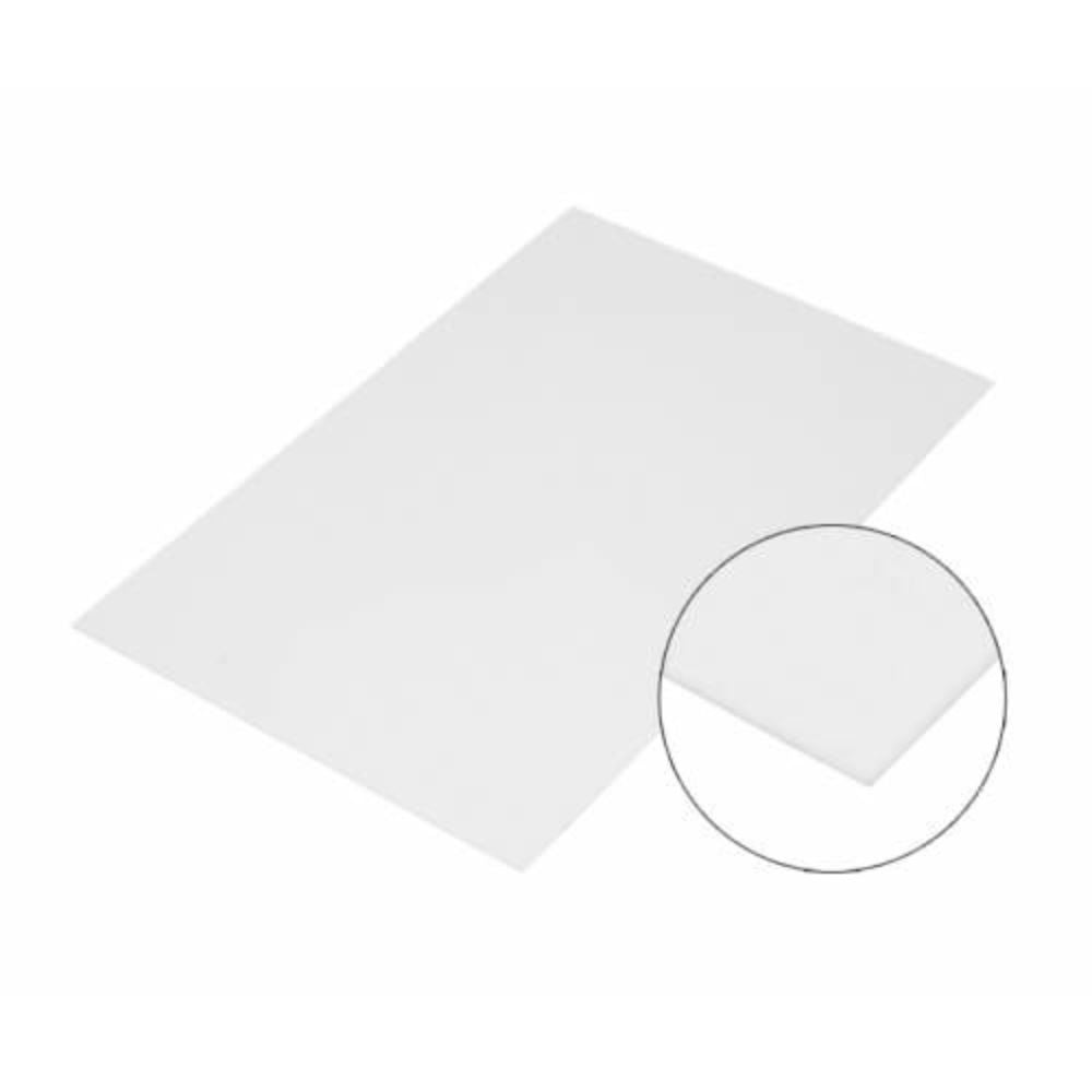 MissKraft - Sublimation - Plaque en aluminium - Blanc Brillant - 100 x 150 mm
