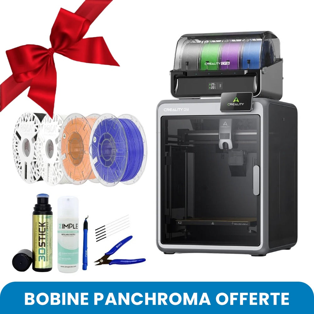 Pack Starter Creality K2 Combo + 1 Bobine Panchroma Offerte