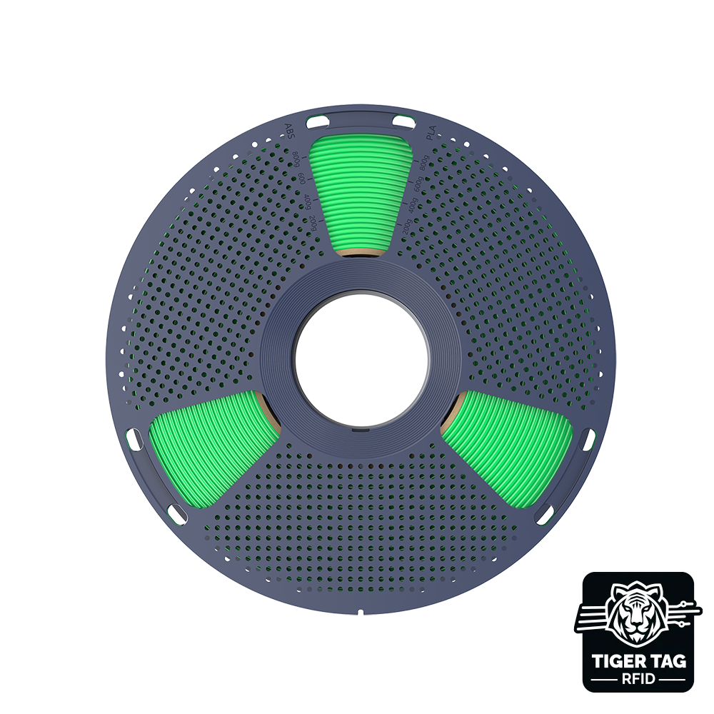 Sunlu - PLA - Vert (Green) - 1,75 mm - 1 kg avec RFID TigerTag