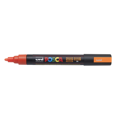 POSCA - Marqueur Pointe Conique Moyenne - Orange Fluo