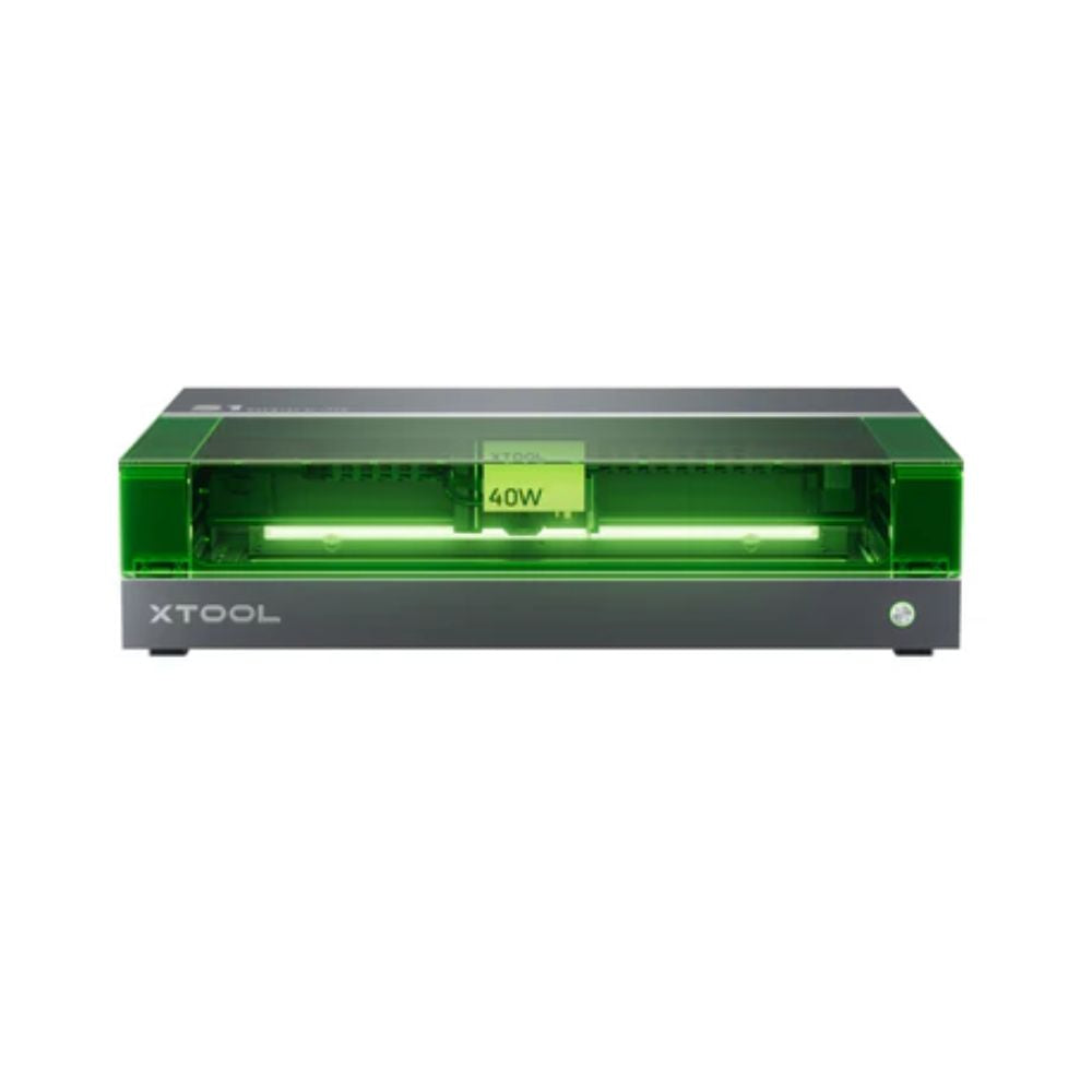 xTool - Pack S1 Deluxe -  Découpeur Laser à Diode Fermé - 40W - Noir
