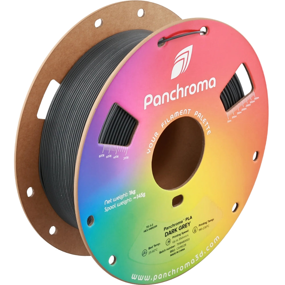 Panchroma PLA - Gris Foncé (Dark Grey) - 1,75 mm - 1 kg