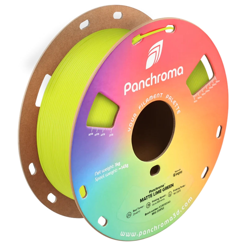 Panchroma PLA - Mat Vert Citron (Matte Lime Green) - 1,75 mm - 1 kg