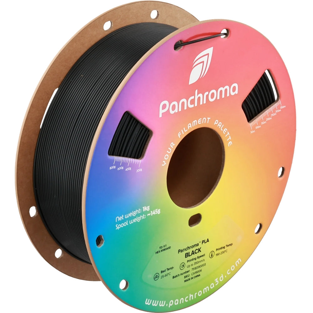 Panchroma PLA - Noir (Black) - 1,75 mm - 1 kg