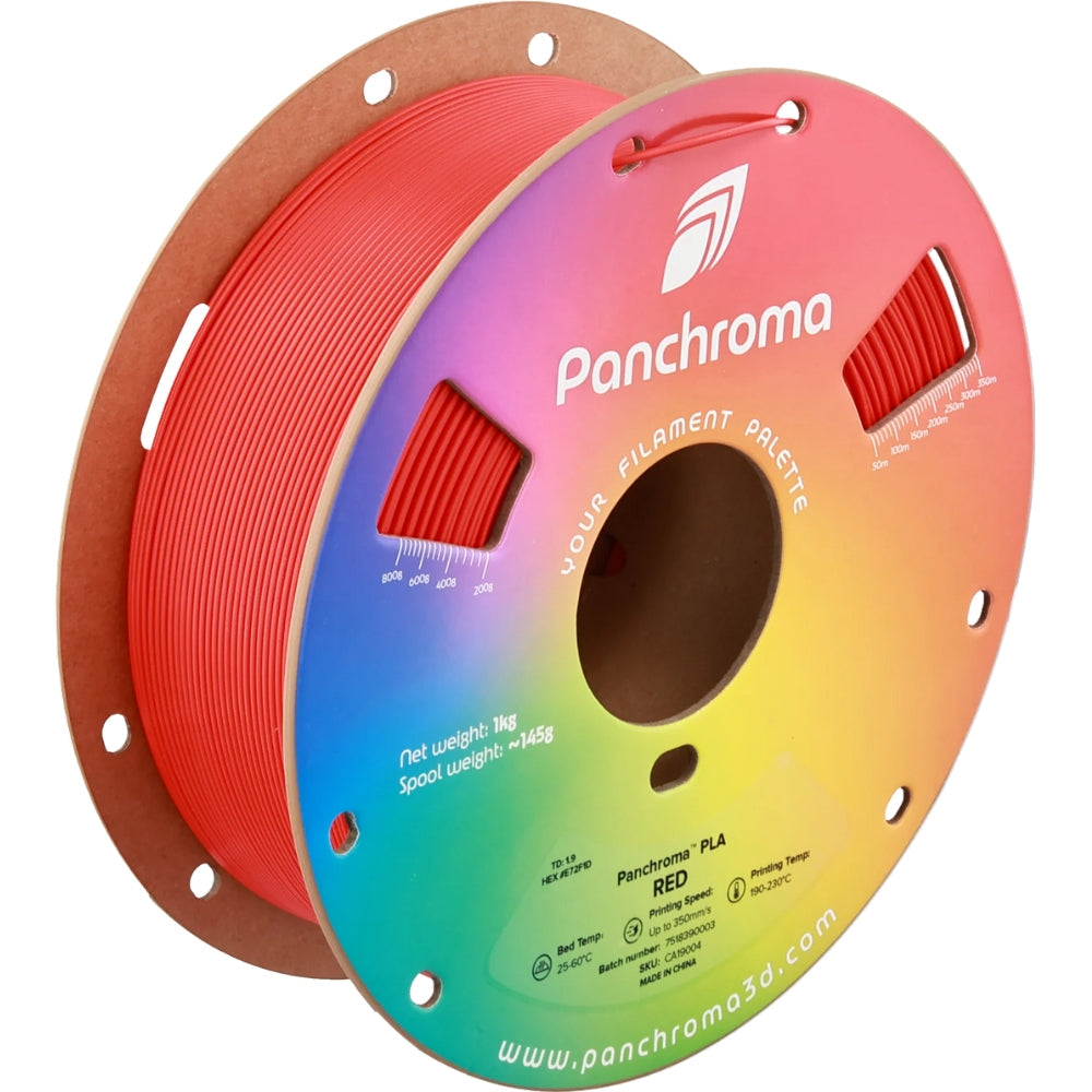 Panchroma PLA - Rouge (Red) - 1,75 mm - 1 kg