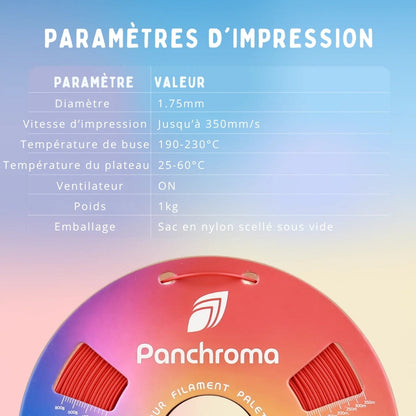 Panchroma Basic PLA - Blanc (White) - 1,75 mm - 1 kg