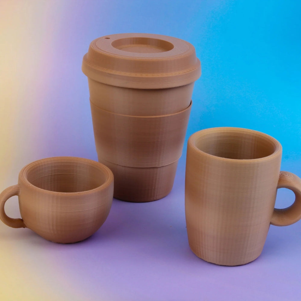 Panchroma PLA - Mat Dégradé Bois (Gradient Matte Wood) - 1,75 mm - 1 kg