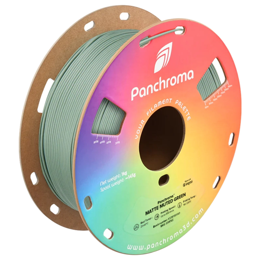 Panchroma PLA - Mat Vert Doux (Matte Muted Green) - 1,75 mm - 1 kg