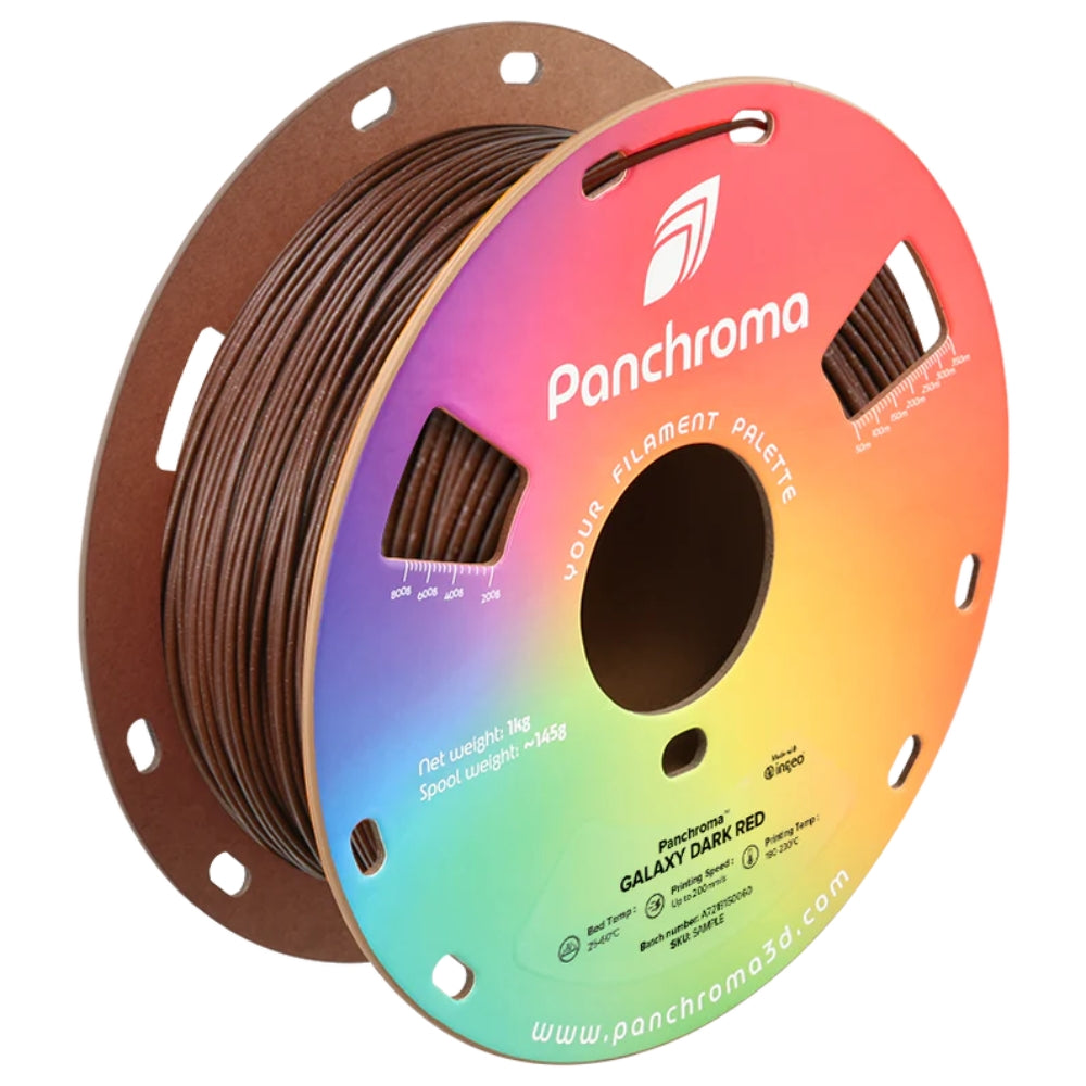 Panchroma PLA - Rouge Foncé Galaxie (Galaxy Dark Red) - 1,75 mm - 1 kg