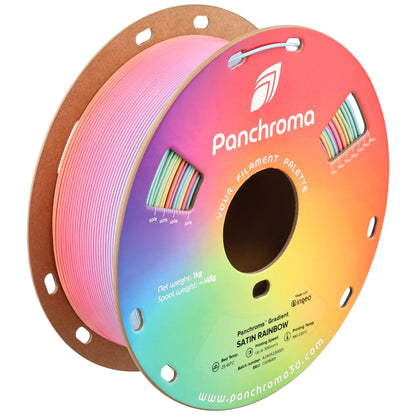 Panchroma PLA Dégradé - Satiné Arc-en-Ciel (Gradient Satin Rainbow) - 1,75 mm - 1 kg